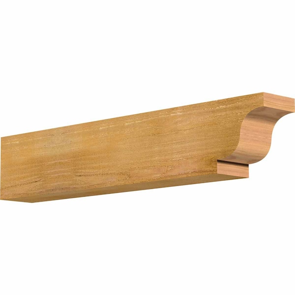 Ekena Millwork Newport Rough Sawn Rafter Tail, Western Red Cedar, 4"W x 6"H x 32"L RFT04X06X32NEW00RWR - main